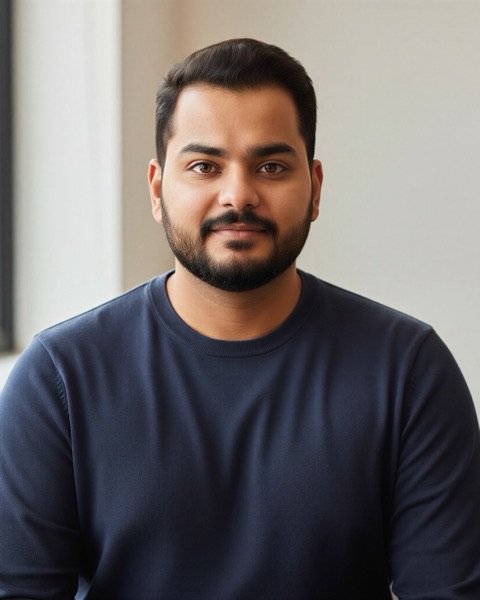 Umar Abdul Aziz, Salesforce Architect, at his desk